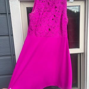 Laundry by shelli segal hot pink drink worn once